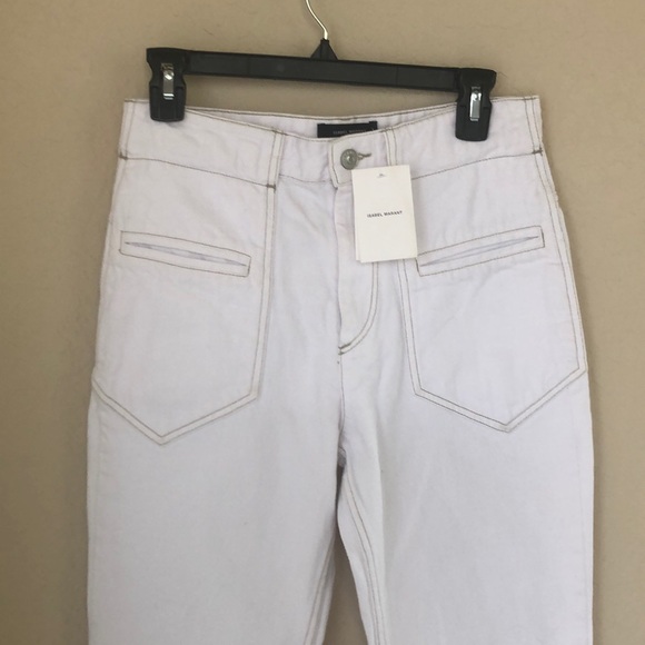 NWT ISABEL MARANT  Overa high-rise slim-fit jeans - Picture 8 of 10